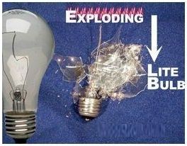 Exploding Light Bulb Mentalism Magic